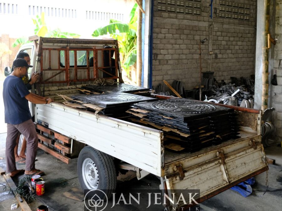 Manhole Grill Tangkapan Air gorong-gorong