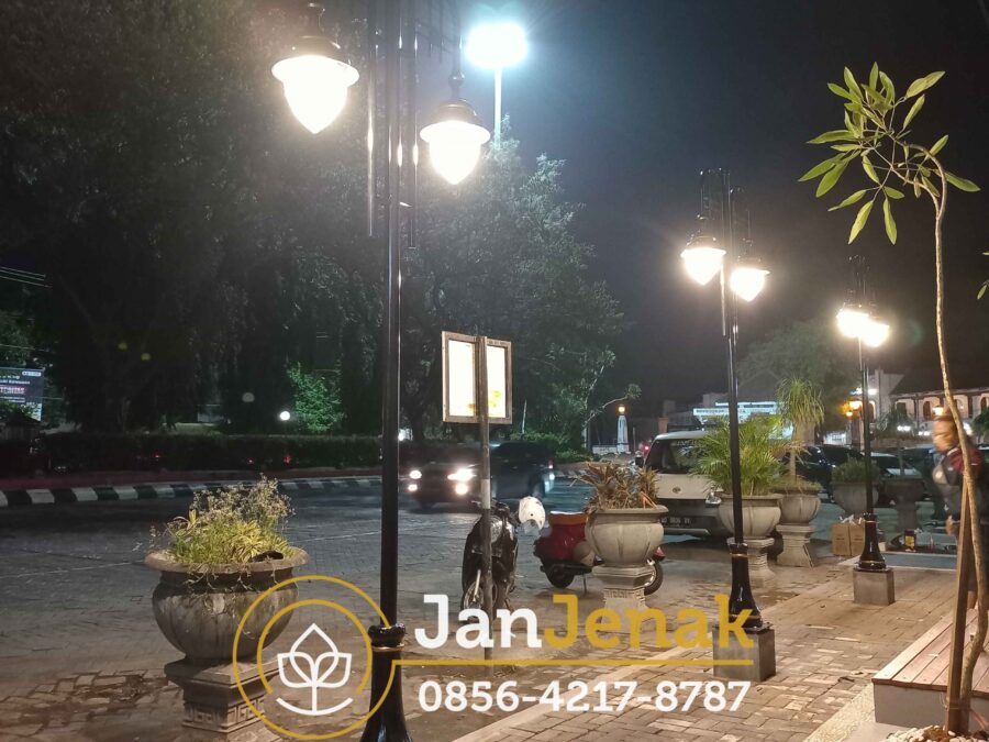 lampu taman antik PJU jan jenak 0856-4217-8787