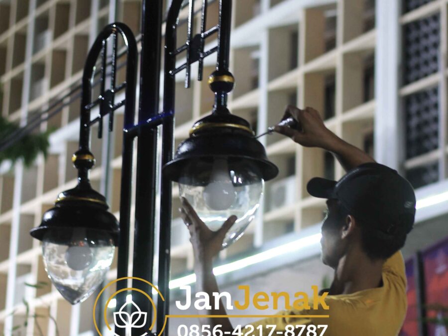 lampu taman antik PJU jan jenak 0856-4217-8787