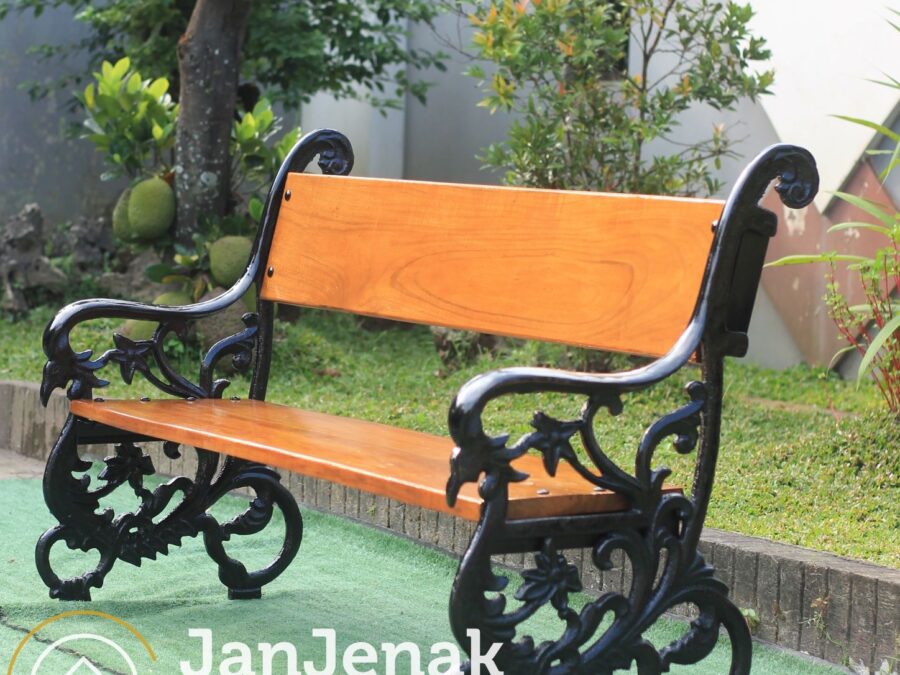 Kursi Taman Besi Cor Antik JanJenak 0856-4217-8787 #kursitaman #kursitamanbesi #kursitamanantik #bangkutaman